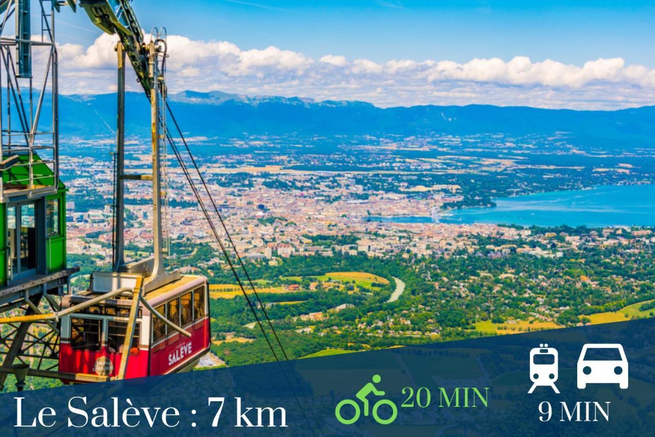 Homey Bella - New / Duplex / Downtown / Close Geneva Анмас Екстериор снимка
